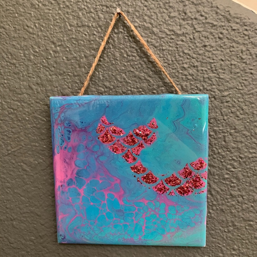 Under The Sea Mermaid Tail Home Decor